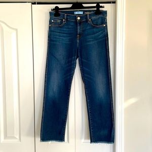 👖 7 For All Mankind b(air) Cropped Boot Denim